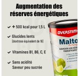 OVERSTIMS Malto Antiossidante 450g - Neutro