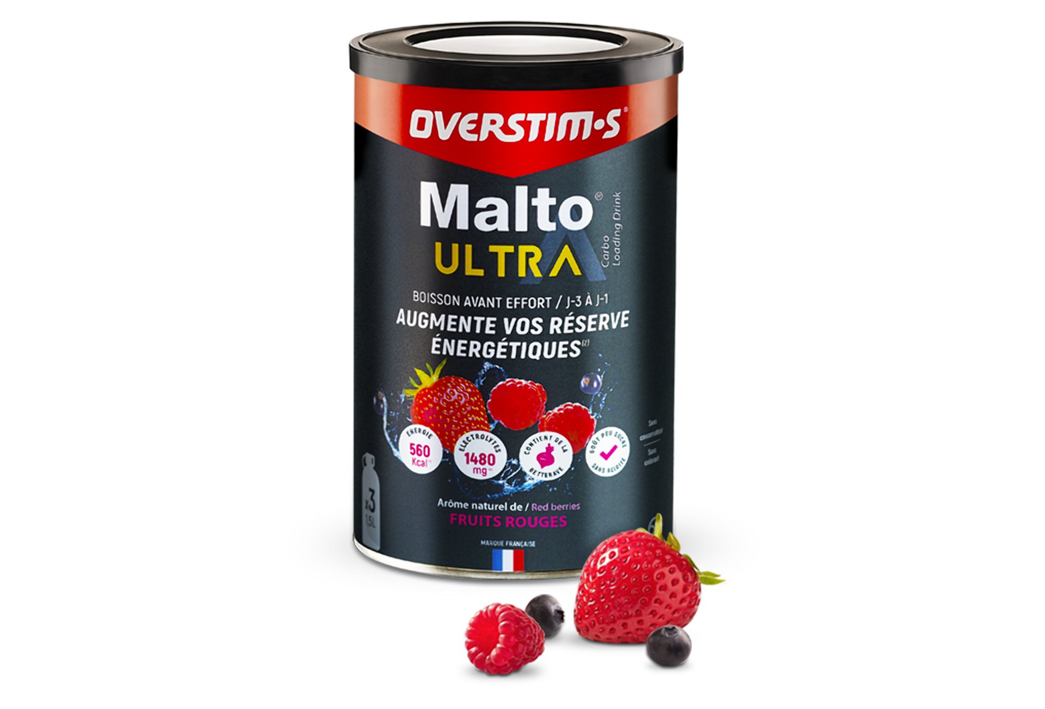 OVERSTIMS Malto Ultra 450 g - Fruits rouges Diététique $scat.CAT_NOM