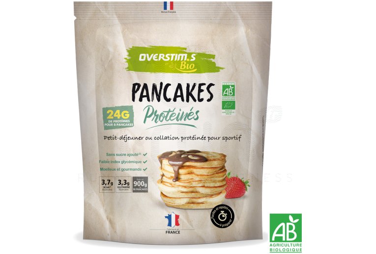 OVERSTIMS Pancakes Prot�in�s Bio 900 g - Nature 