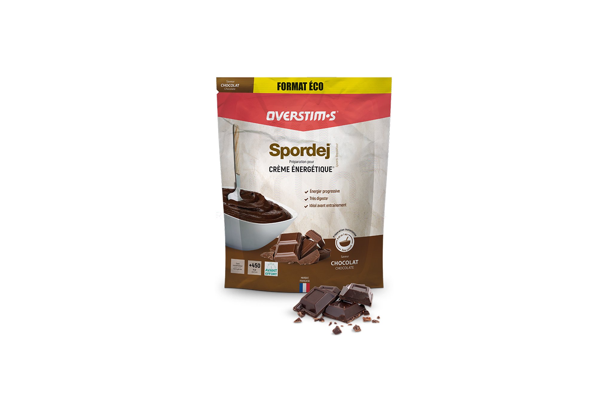 OVERSTIMS Spordej 1,5 kg - Chocolat