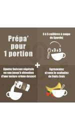 OVERSTIMS Spordej 600 g Chocolat