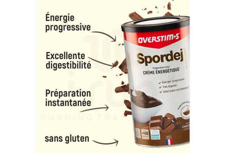 OVERSTIMS Spordej 600 g Chocolade