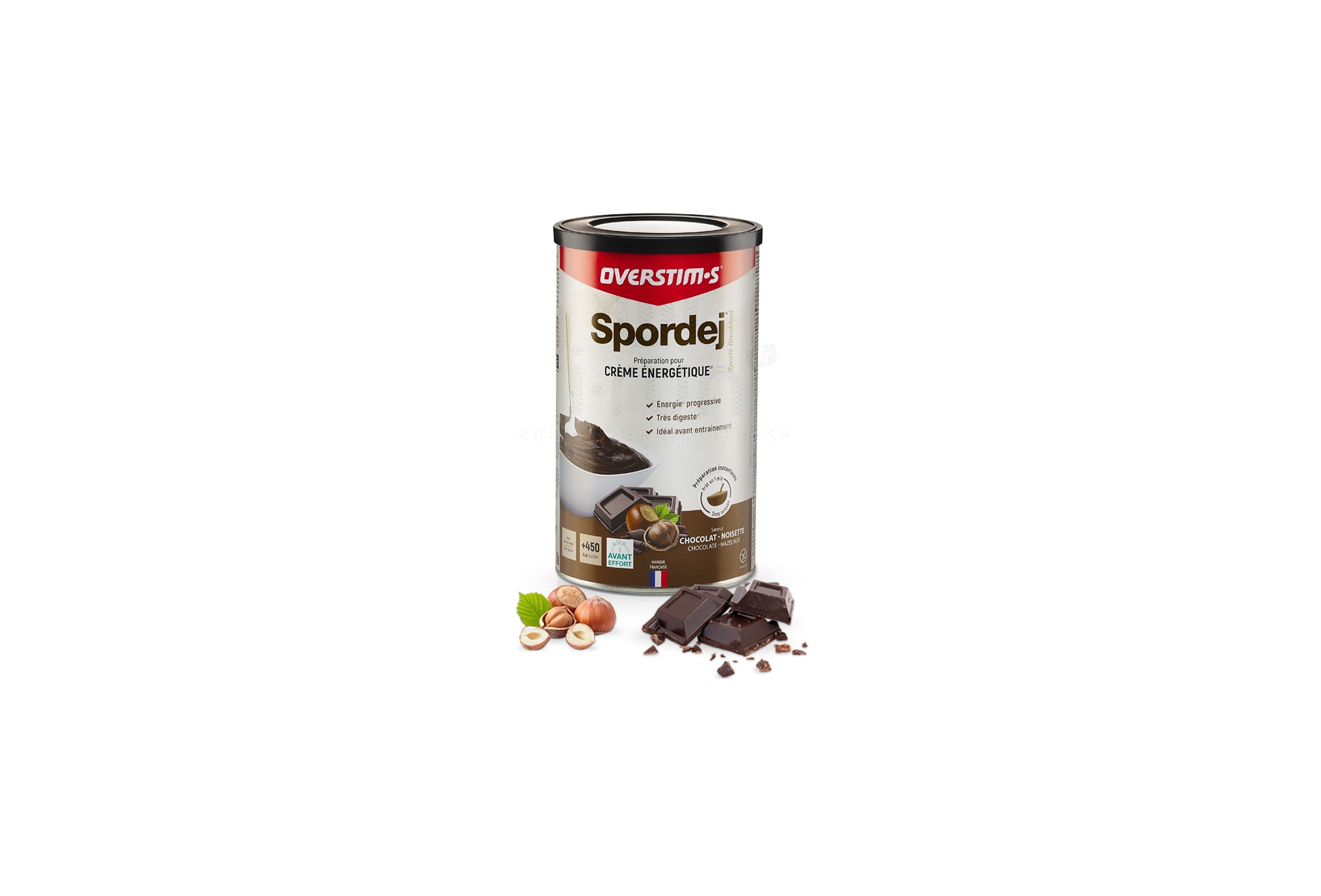 OVERSTIMS Spordej 700 g - Chocolat noisette