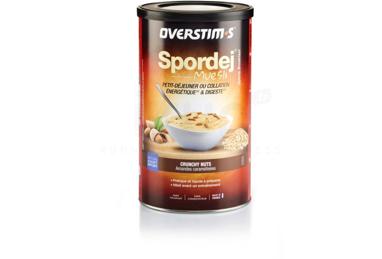 OVERSTIMS Spordej 700 g - Muesli/amandes caram�lis�es 