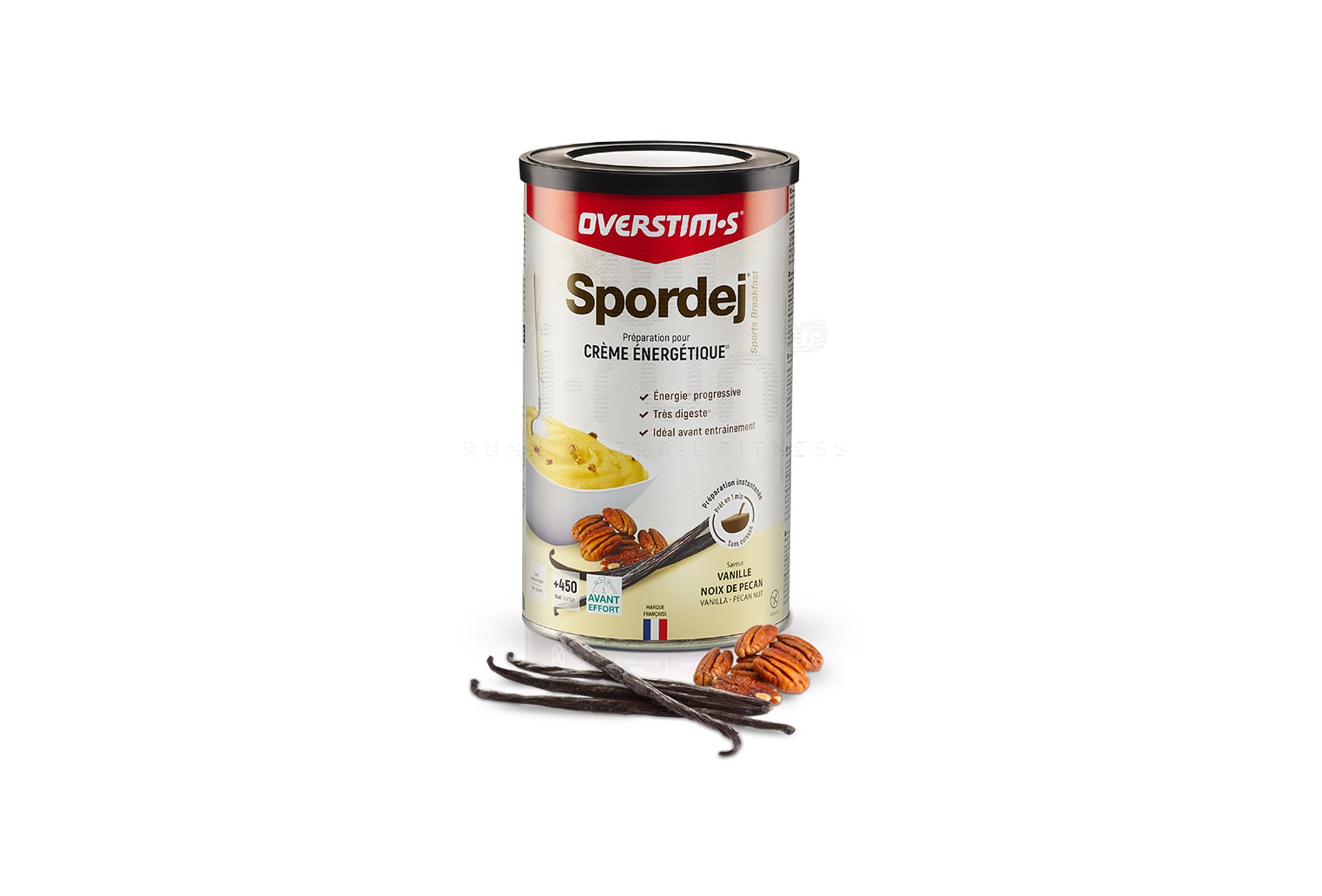 OVERSTIMS Sportdej 700 g - Vanille/noix de p�can