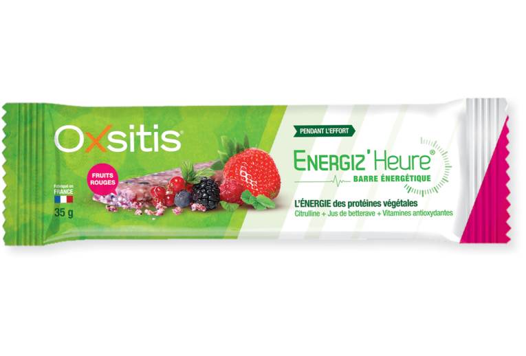 Oxsitis Barre Energ�tique Energiz'Heure - Fruits Rouges 