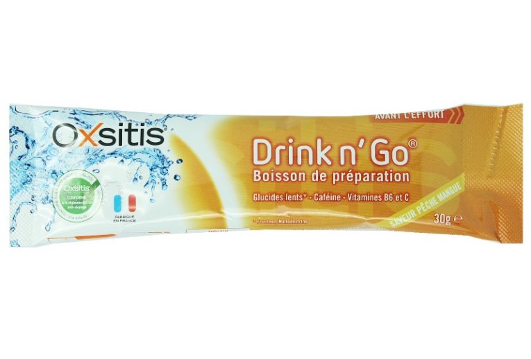 Oxsitis Sachet Drink n'Go - P�che/Mangue 
