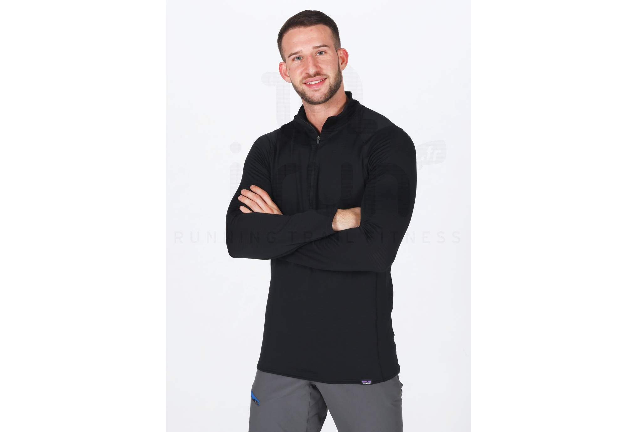 Patagonia camiseta manga larga Capilene Thermal Weight Zip-Neck