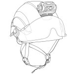 Petzl pletina adhesiva Helmet Adapt