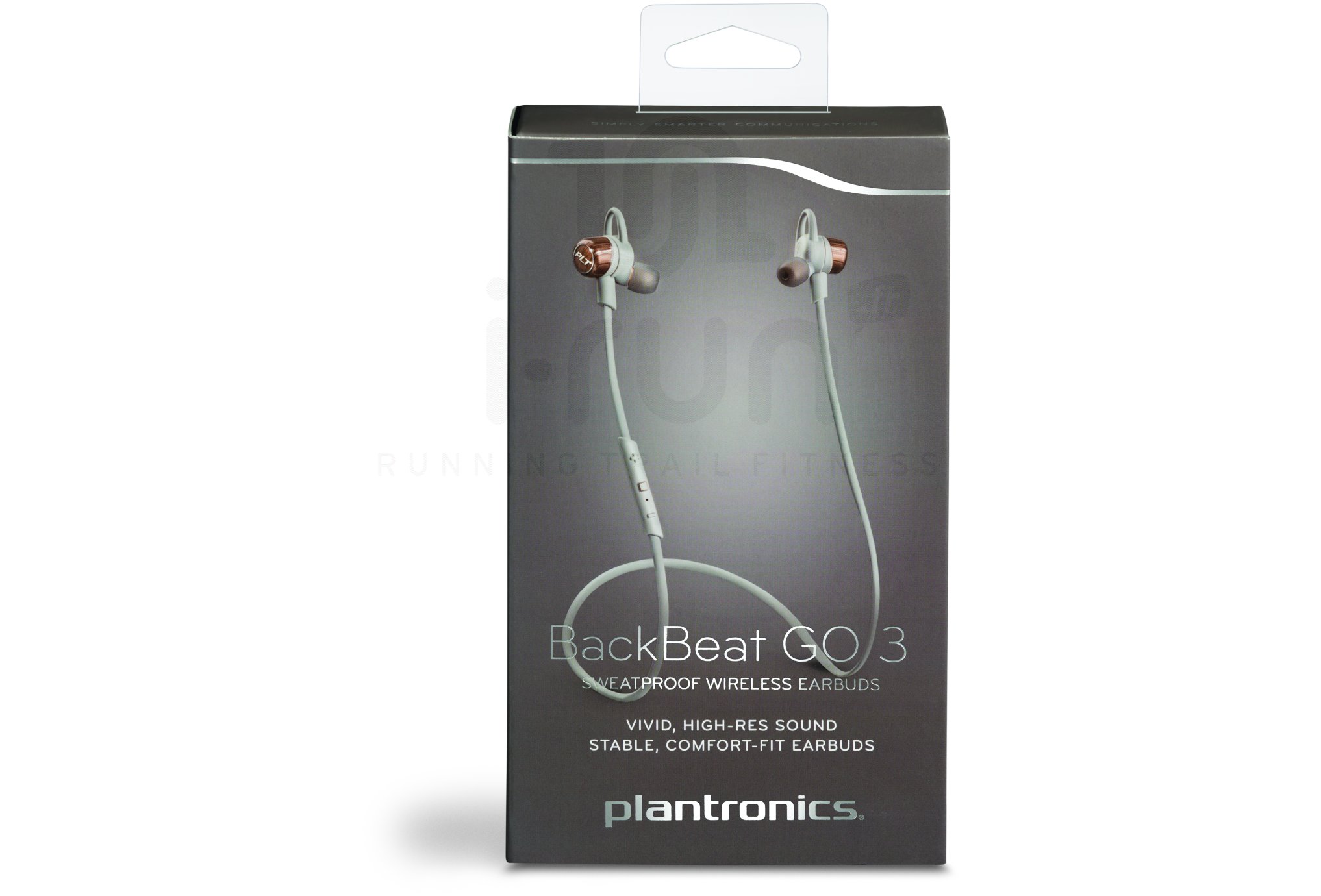 Plantronics Backbeat GO 3 Sweatproof + �tui de chargement portatif