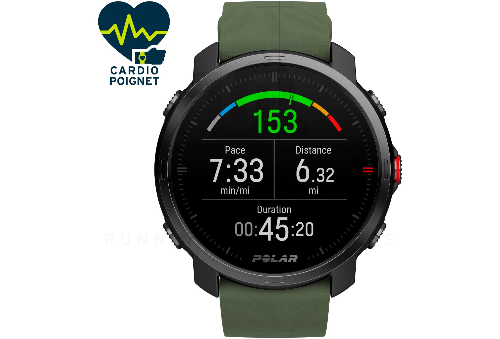 Polar Grit X - taille M/L et bracelet offert 