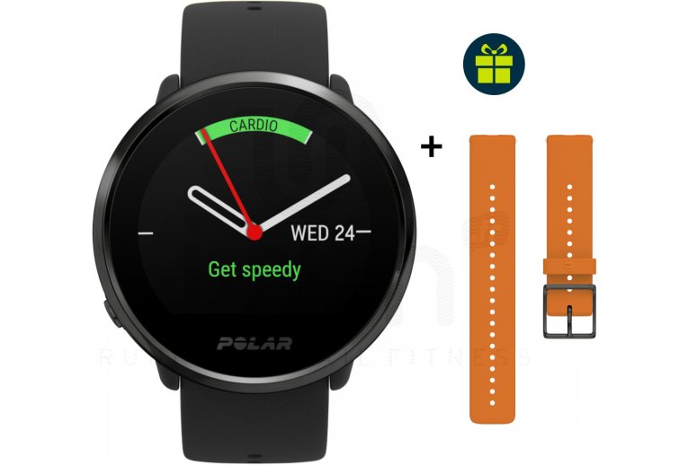 Polar Ignite - taille M/L et bracelet orange 