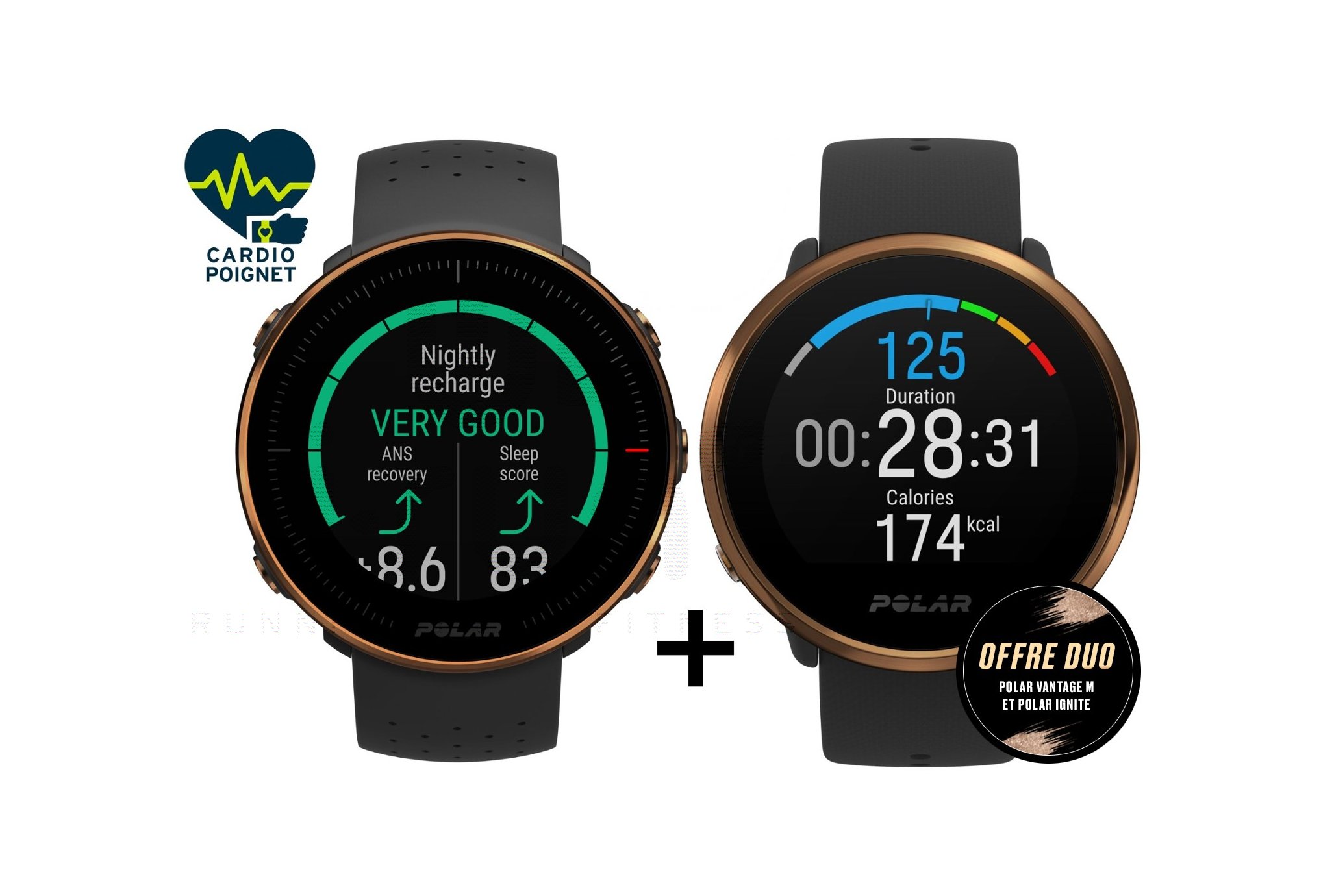 Polar Pack Vantage M Edition Copper + Ignite Edition Copper