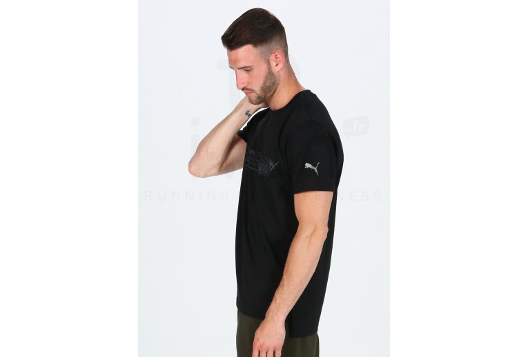 Puma Camiseta manga corta Energy Triblend Graphic