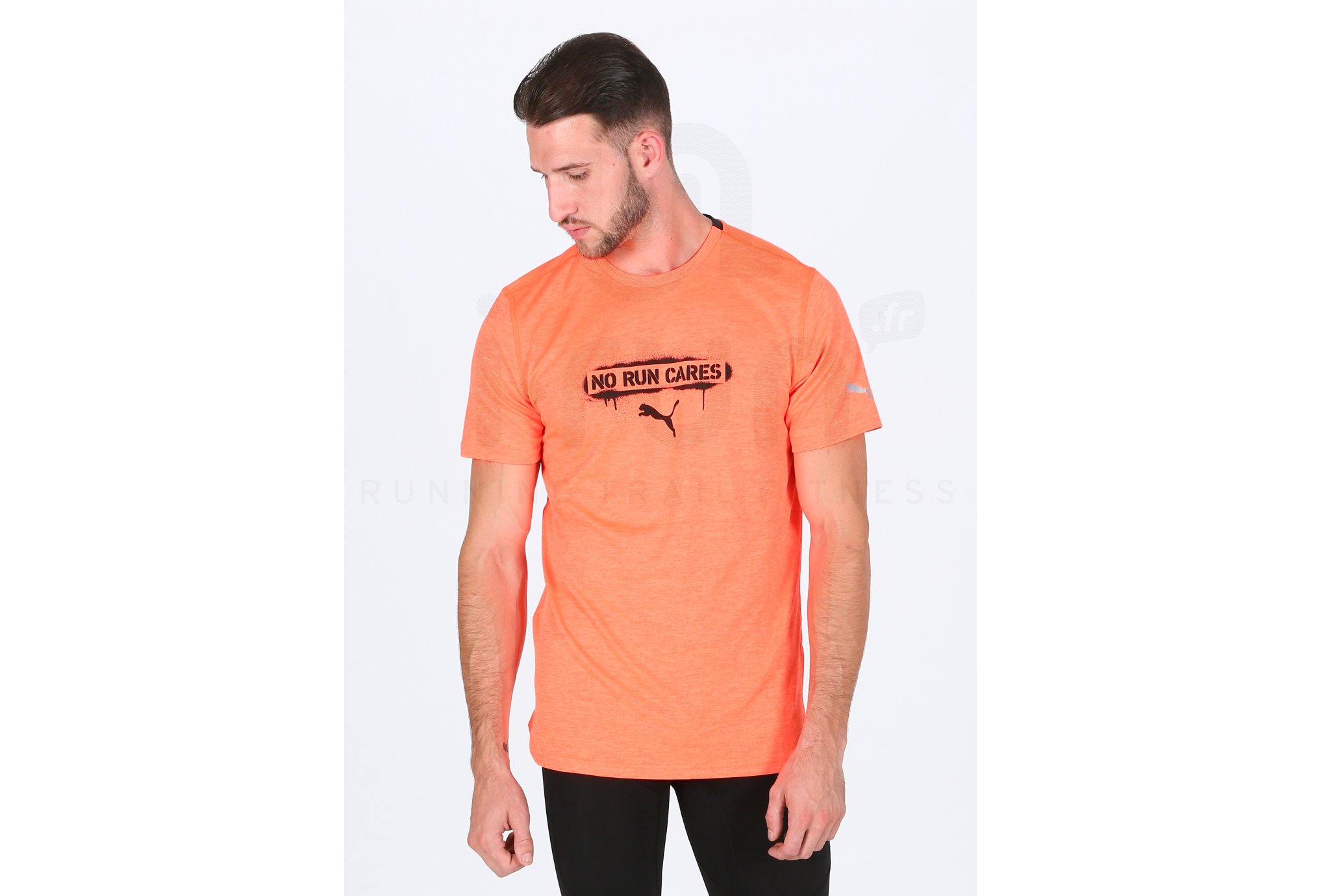 Puma camiseta manga corta Heather Slogan