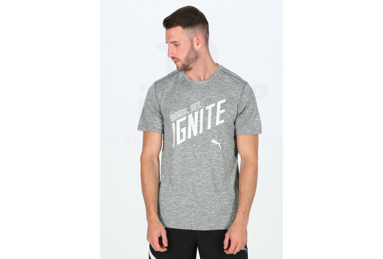 Puma Camiseta manga corta Ignite Heather