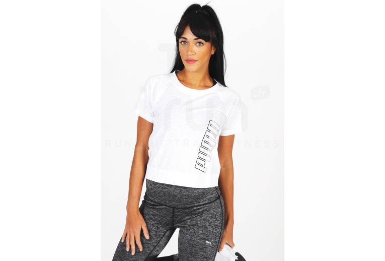Puma camiseta manga Logo Elastic