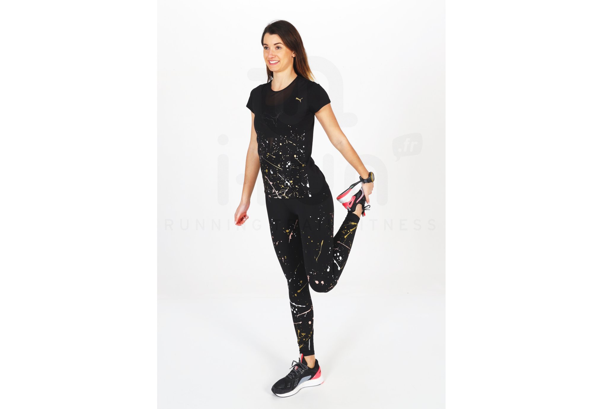 Puma camiseta manga corta Metal Splash Deep V