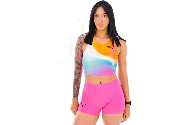 Puma Racerback Crop Top Promo