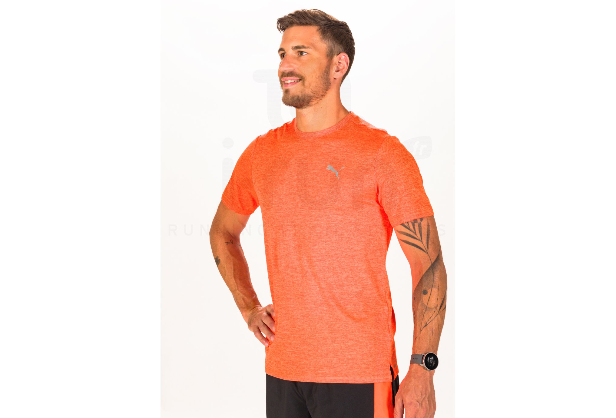 Puma camiseta manga corta Run Favourite Heather