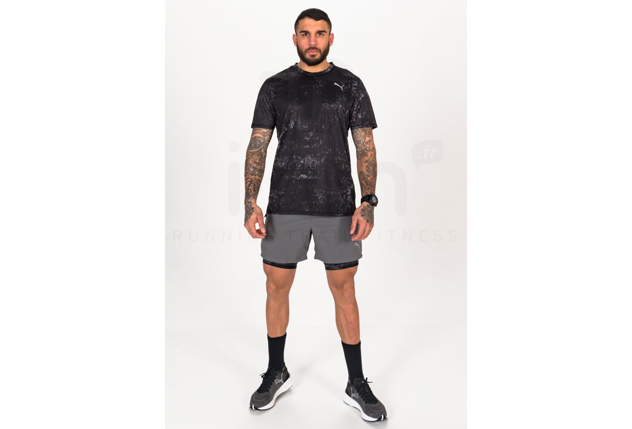 Puma camiseta manga corta Run Graphic