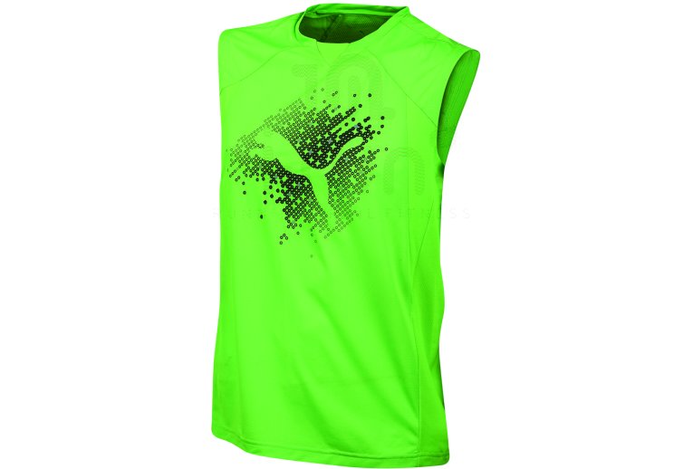 Puma Tee-Shirt Graphic Logo Sleeveless M 