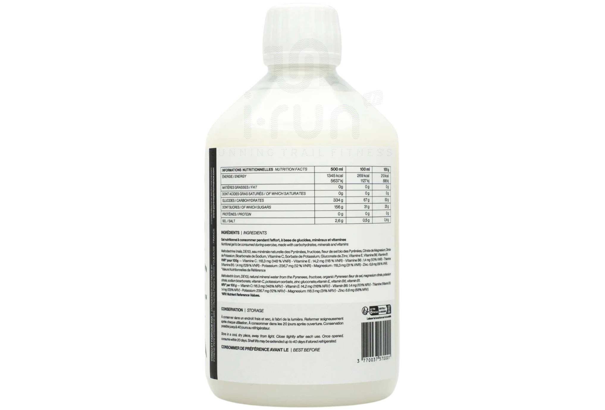 Pyr�ne Gel UltraEndurance 500 ml - Neutraal