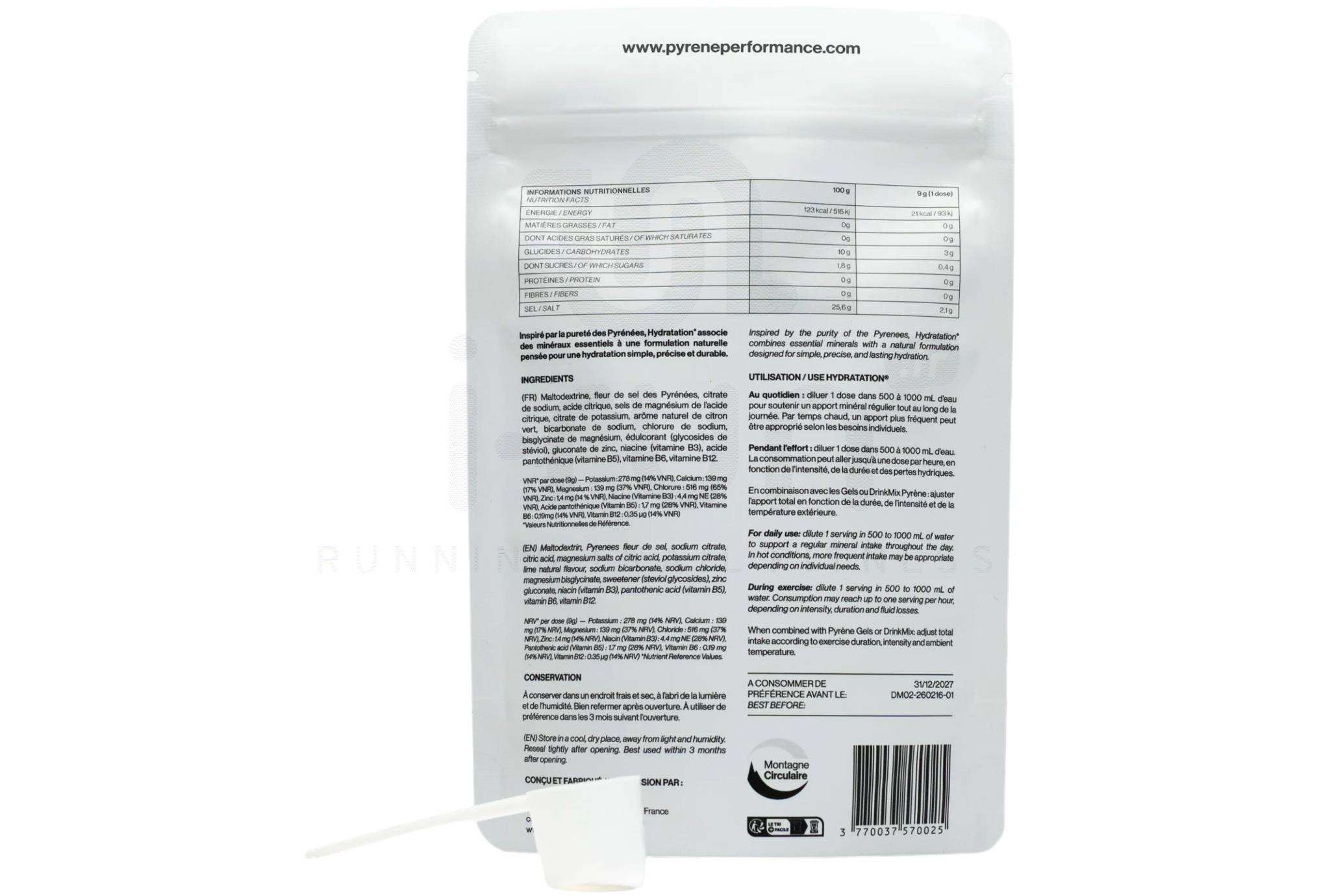 Pyr�ne Idratazione 200 g - Neutro