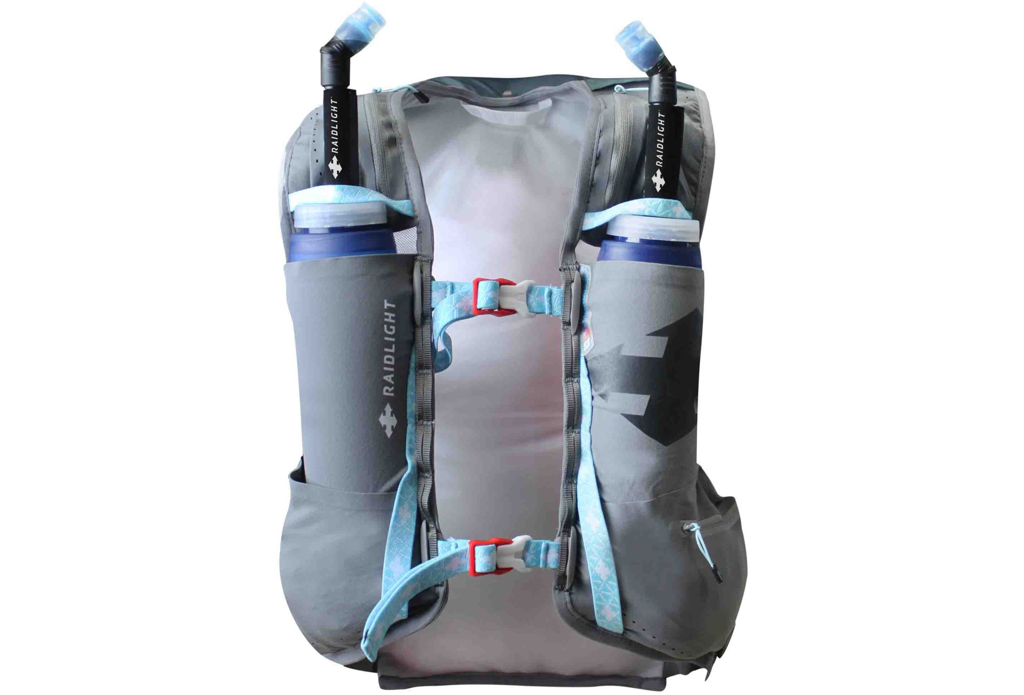 Raidlight Responsiv Vest 18L + 2 EazyFlask 600 mL M