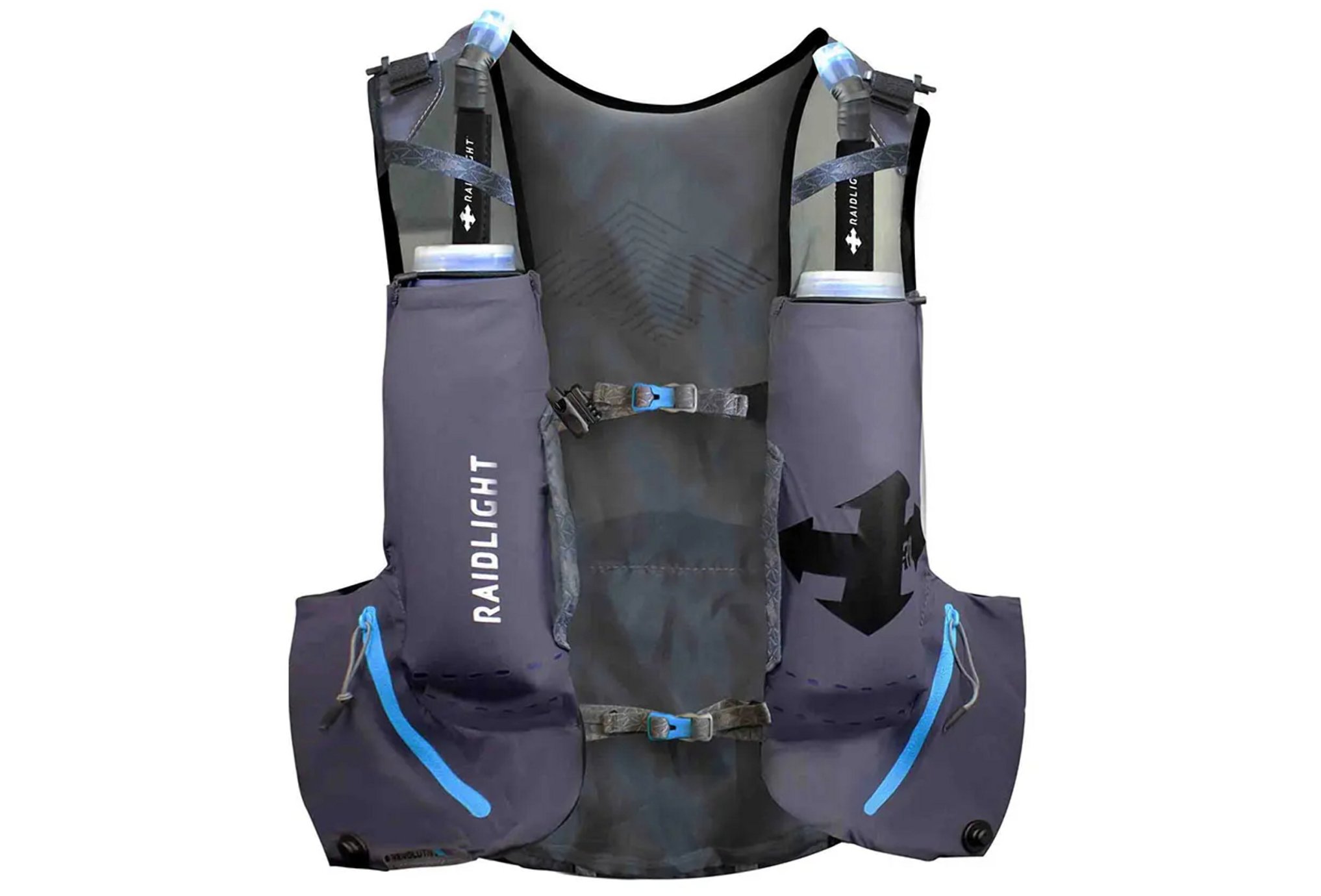 Raidlight chaleco de hidrataci�n Revolutiv 12L + 2 EazyFlask 600 mL