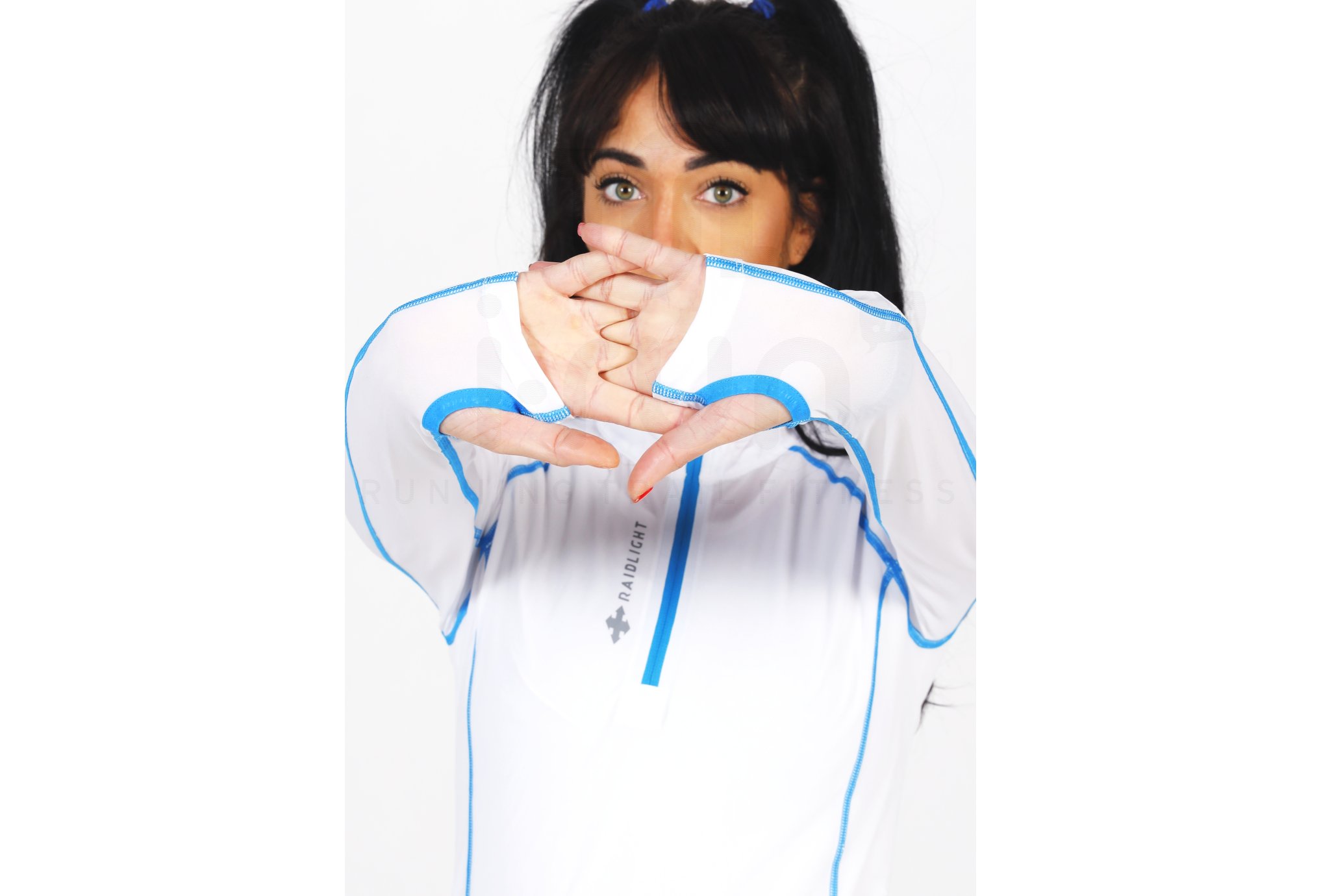 Raidlight camiseta manga larga Ultra Protect 1/2 Zip