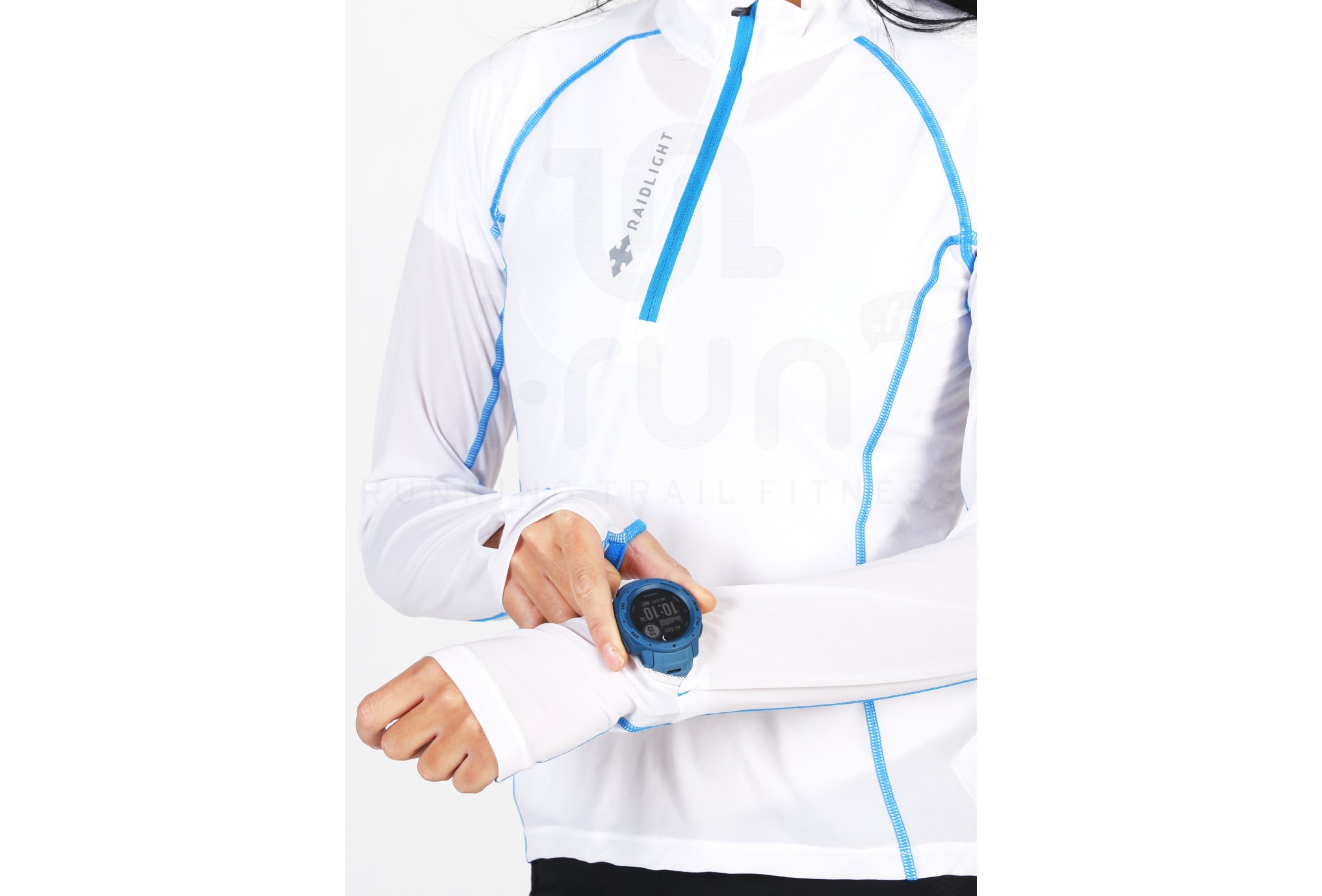 Raidlight camiseta manga larga Ultra Protect 1/2 Zip