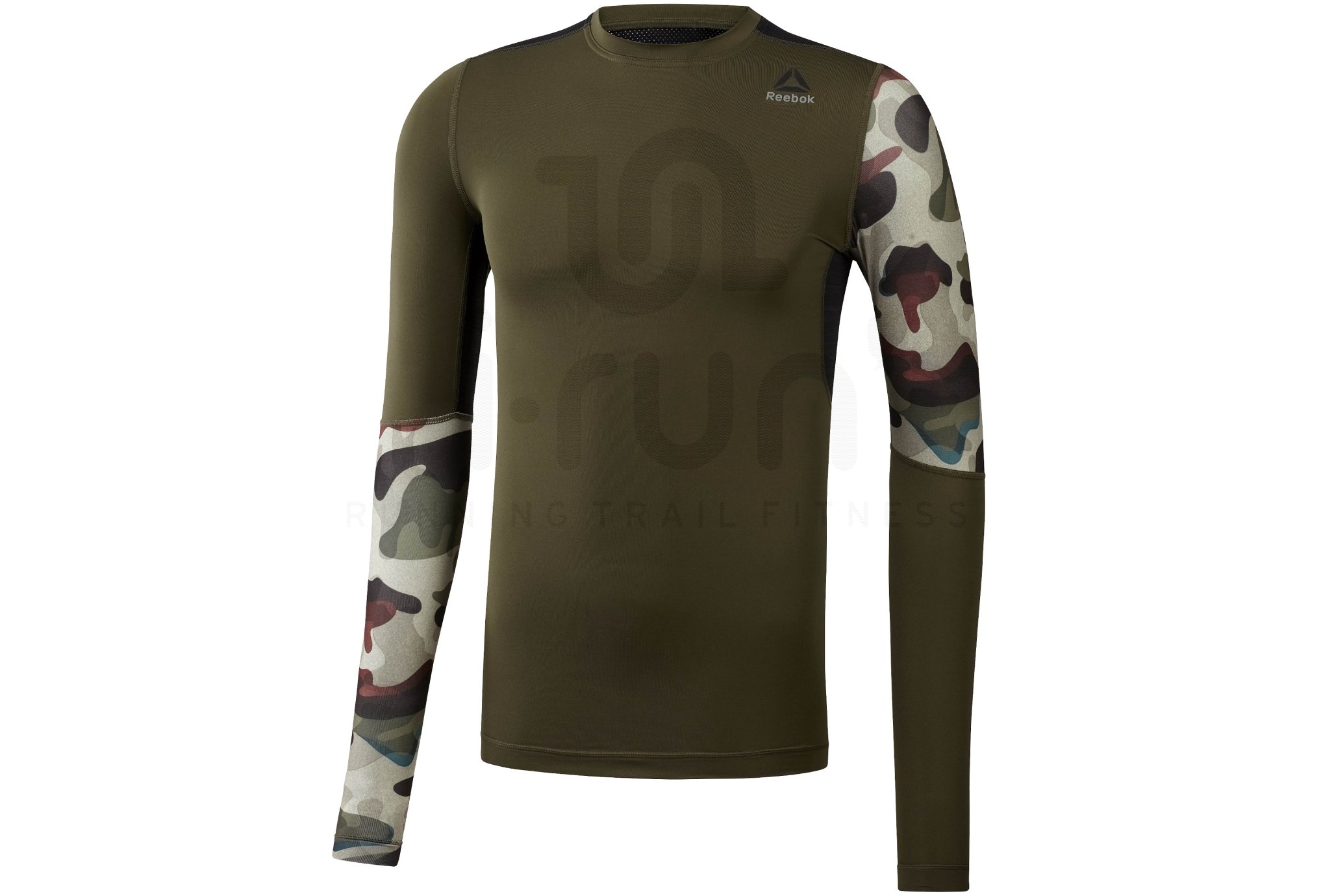 Reebok Camiseta manga larga ActivChill Compression Graphic