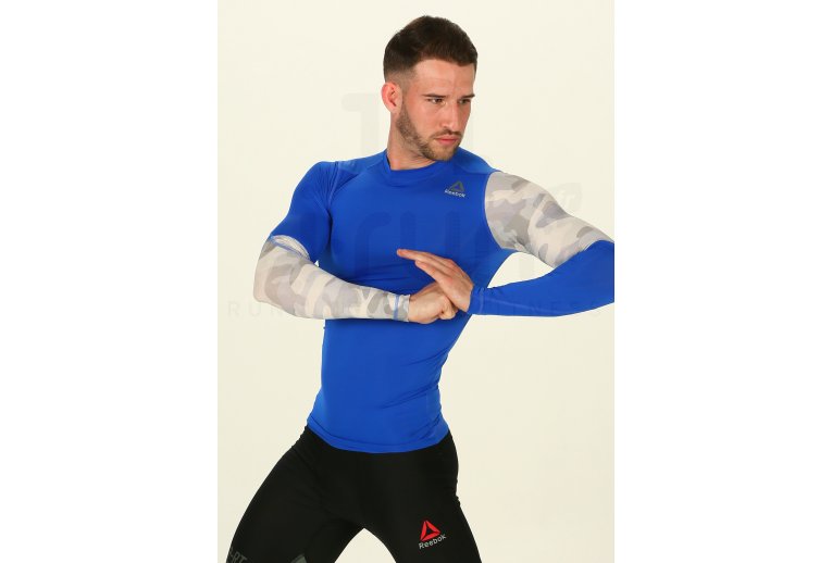 Reebok Camiseta manga larga ActivChill Compression Graphic