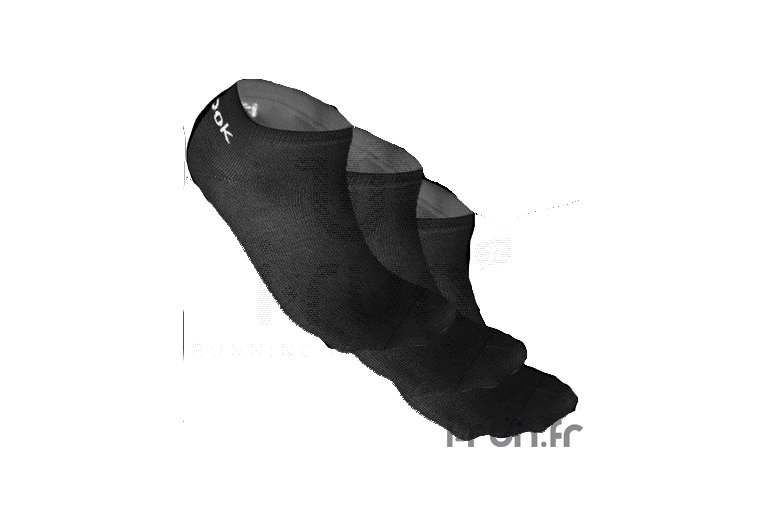 Reebok Chaussettes Run Femme Pack de 3 