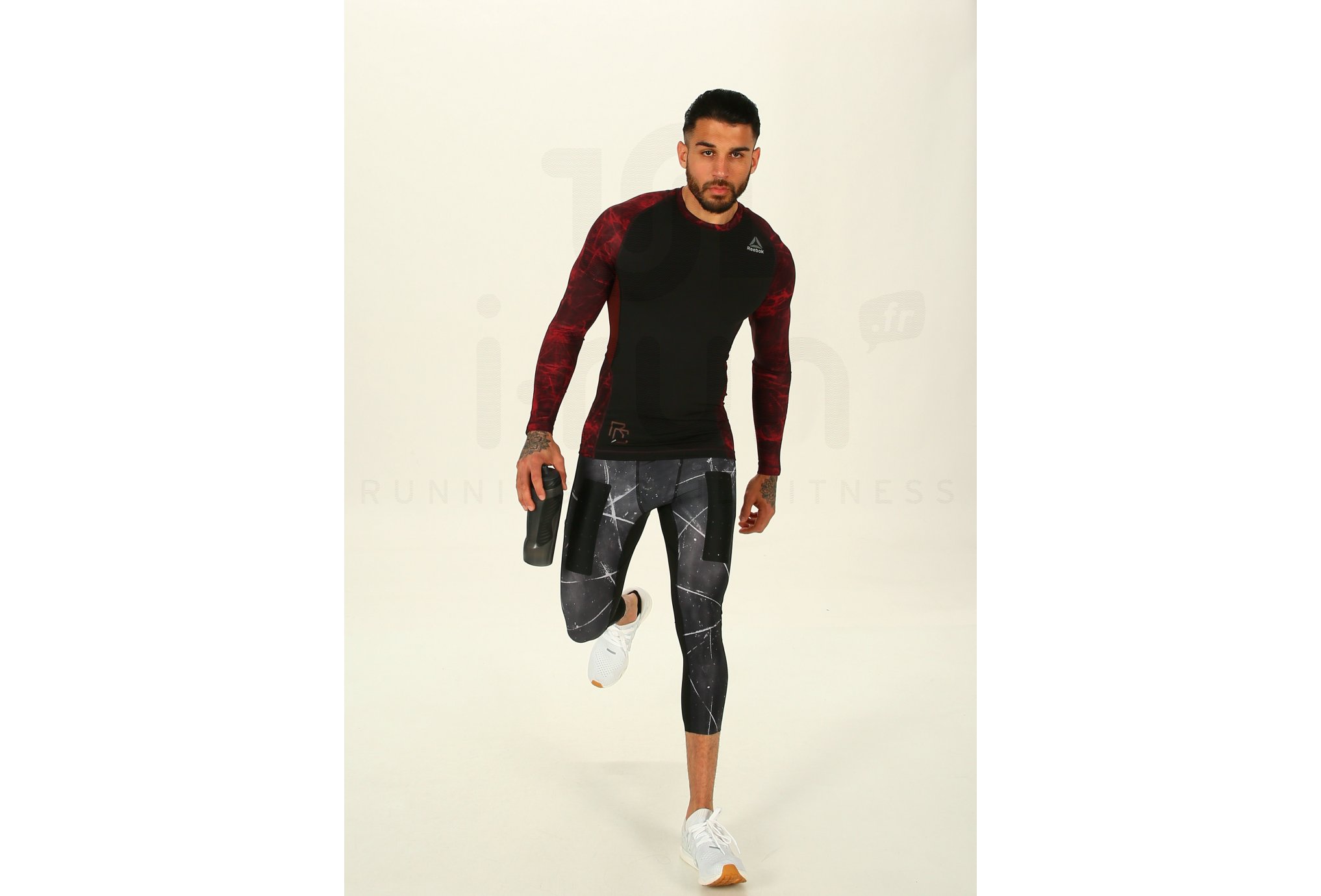 Reebok Camiseta manga larga Combat