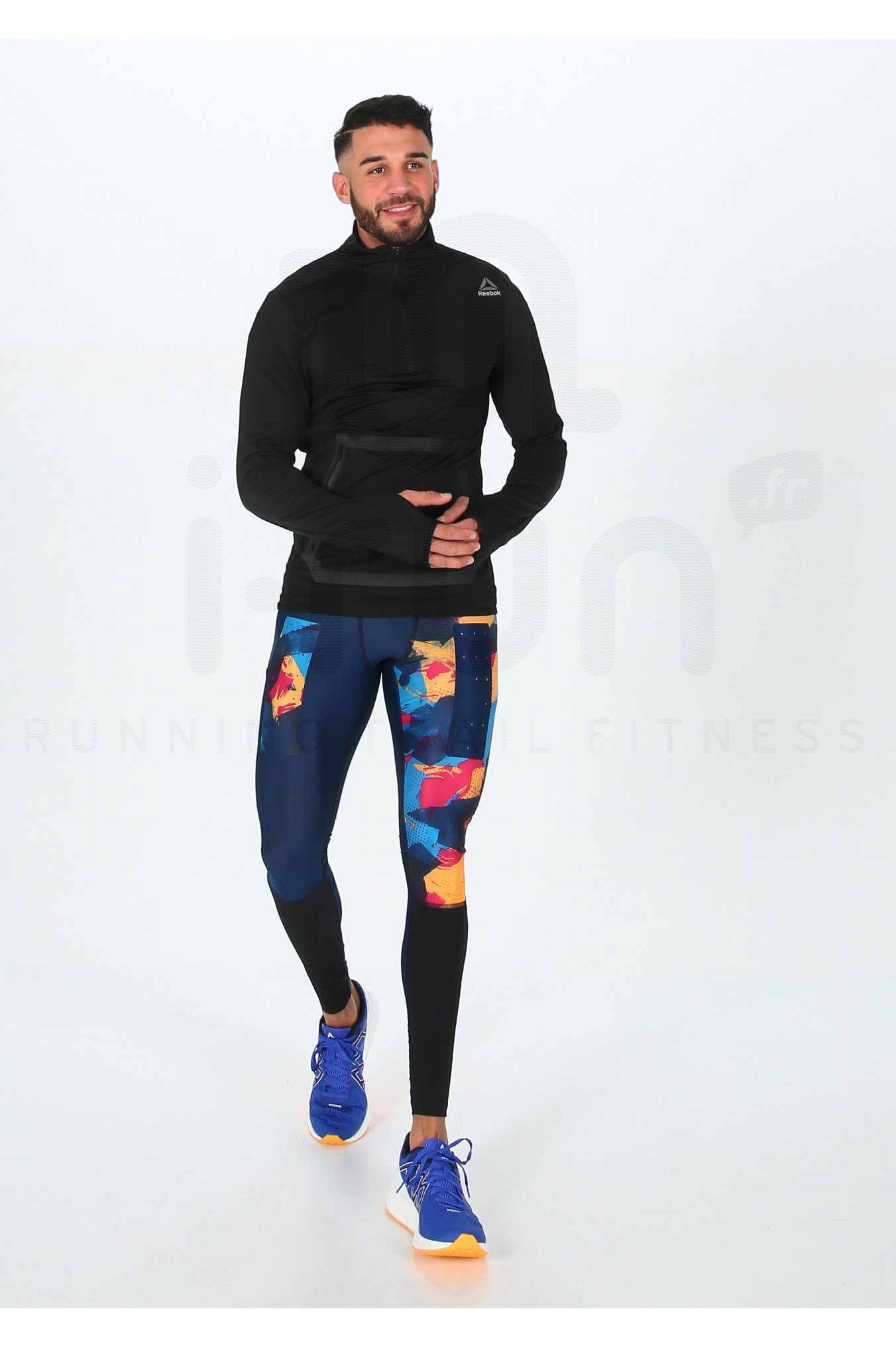 Reebok Compression Crossfit Printed M 