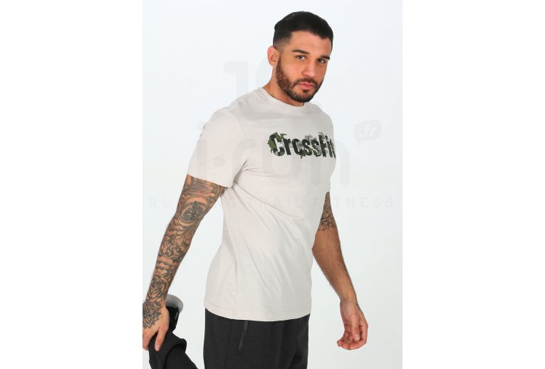 Reebok camiseta manga corta Crossfit Camo