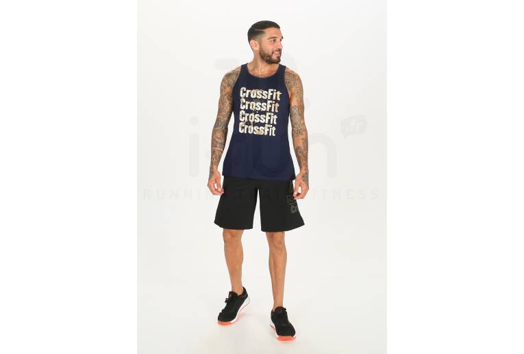 Reebok camiseta de tirantes RC Games Print Logo