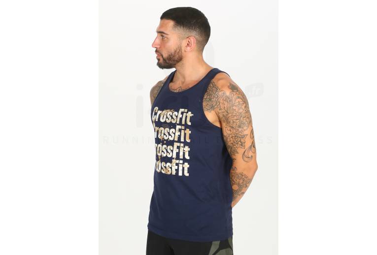 Reebok camiseta de tirantes RC Games Print Logo