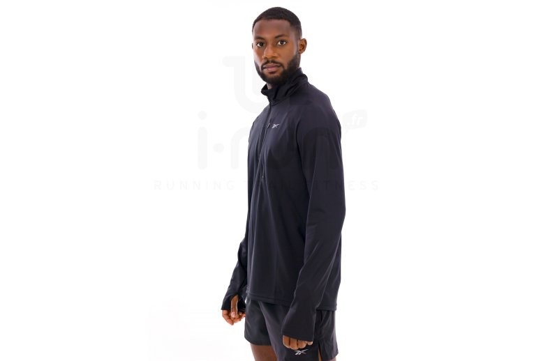 Reebok Running 1/4 Zip Raglan