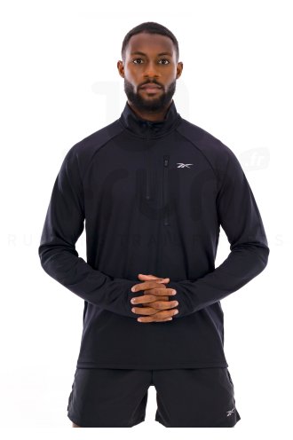 Reebok Running 1/4 Zip Raglan 
