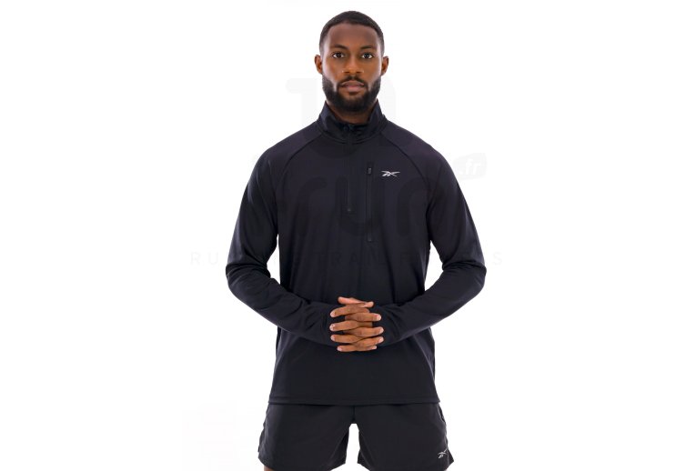 Reebok Running 1/4 Zip Raglan