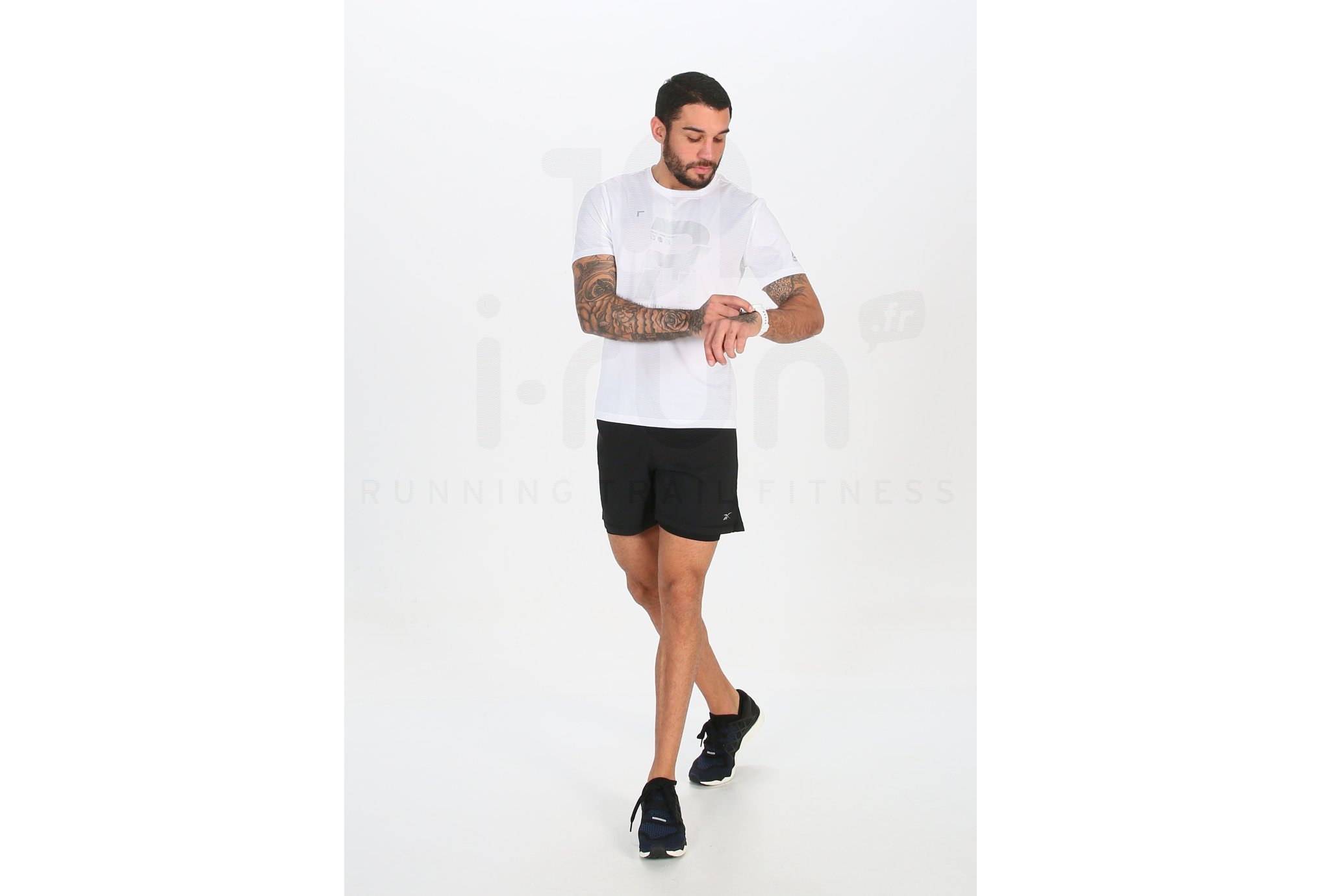 Reebok Camiseta manga corta Running Reflective