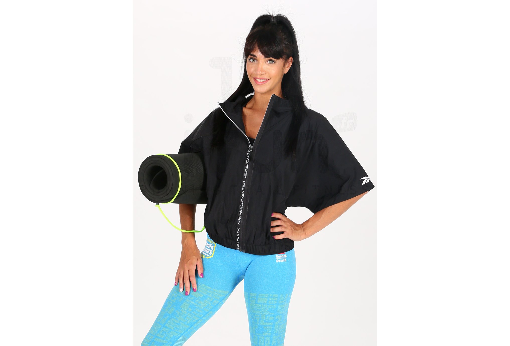 Reebok chaqueta manga corta SS Full Zip