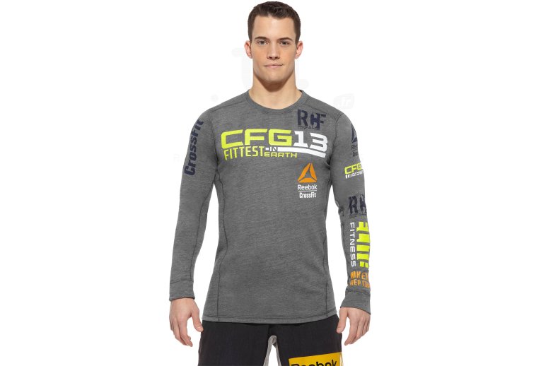 Reebok Tee-Shirt L/S Fittest On Earth M 
