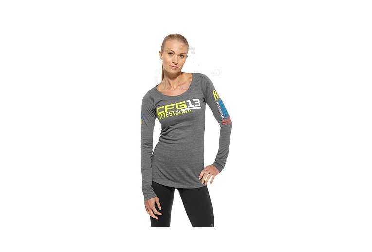 Reebok Tee-Shirt L/S Fittest On Earth W 