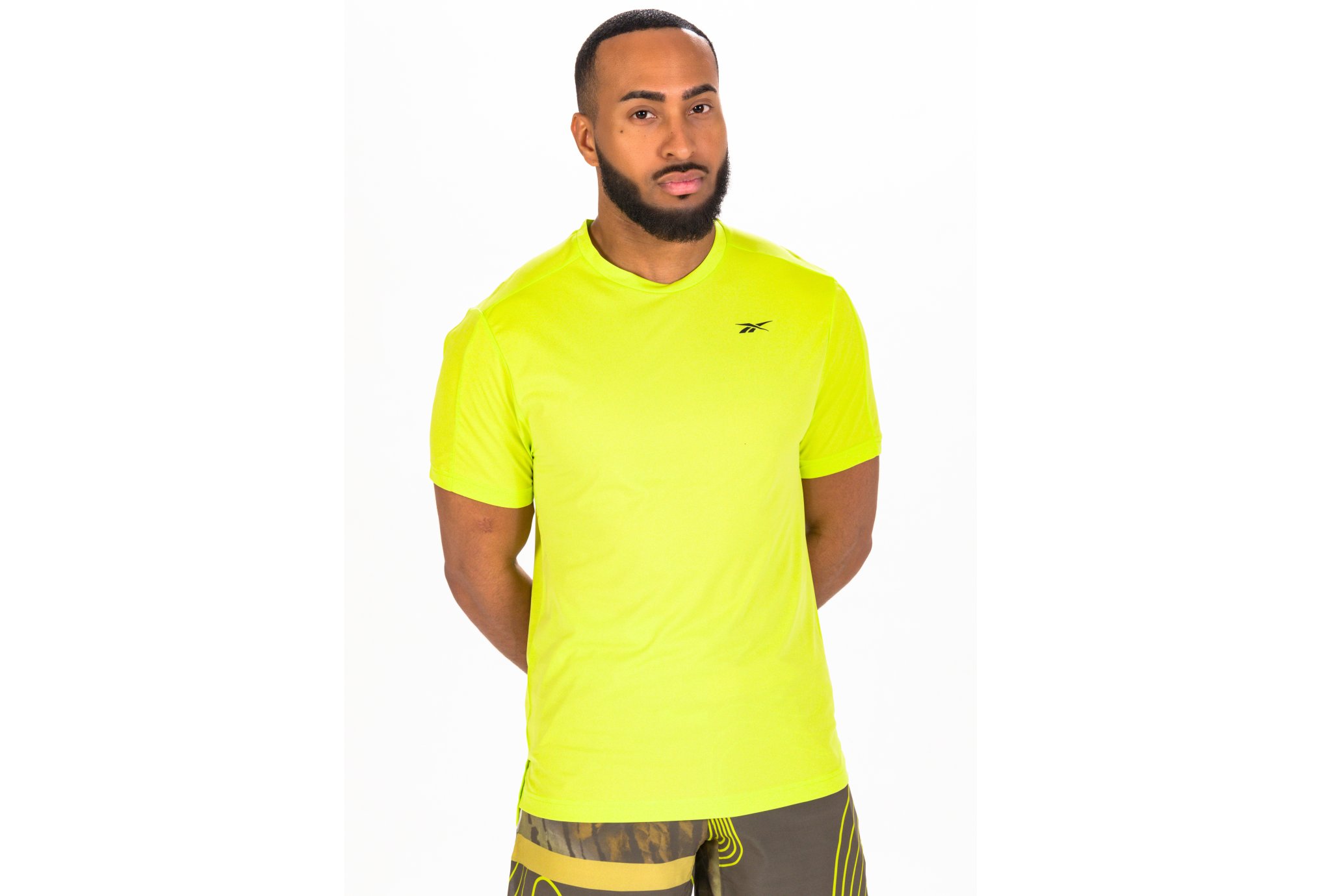 Reebok United by Fitness Perforated M vêtement running homme déstockage