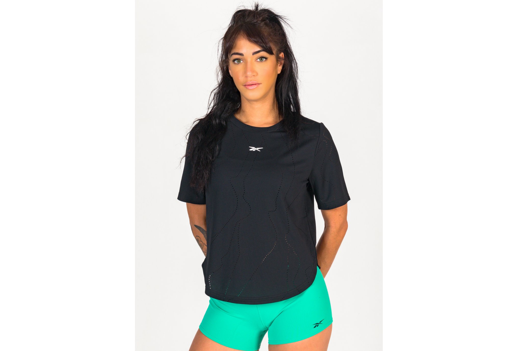 Reebok United By Fitness Perforated W vêtement running femme déstockage