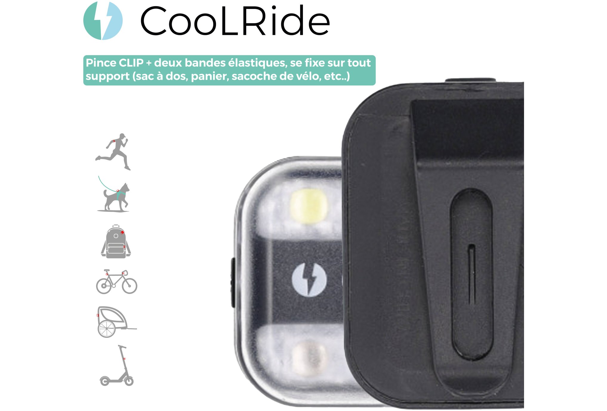 Rflect Multi-use LED clip